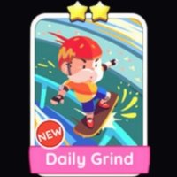 monopoly go stickers,  Daily Grind