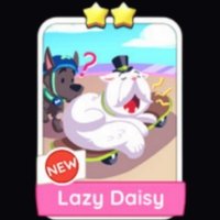 monopoly go stickers,  Lazy Daisy