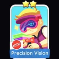 monopoly go stickers, Precision Vision