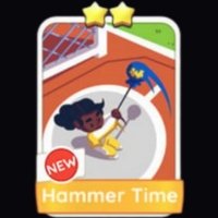 monopoly go stickers, Hammer Time